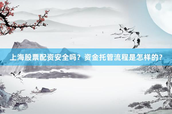 上海股票配资安全吗？资金托管流程是怎样的？