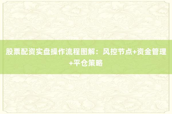 股票配资实盘操作流程图解:风控节点+资金管理+平仓策略